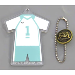 Haikyu!! Toru Oikawa Ichiban Kuji Road to Nationals School Icon Button Acrylic Charm Prize F Charm [USED]