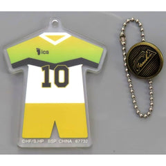 Haikyu!! Kiyomi Sakusa Ichiban Kuji Road to Nationals School Icon Button Acrylic Charm Prize F Charm [USED]