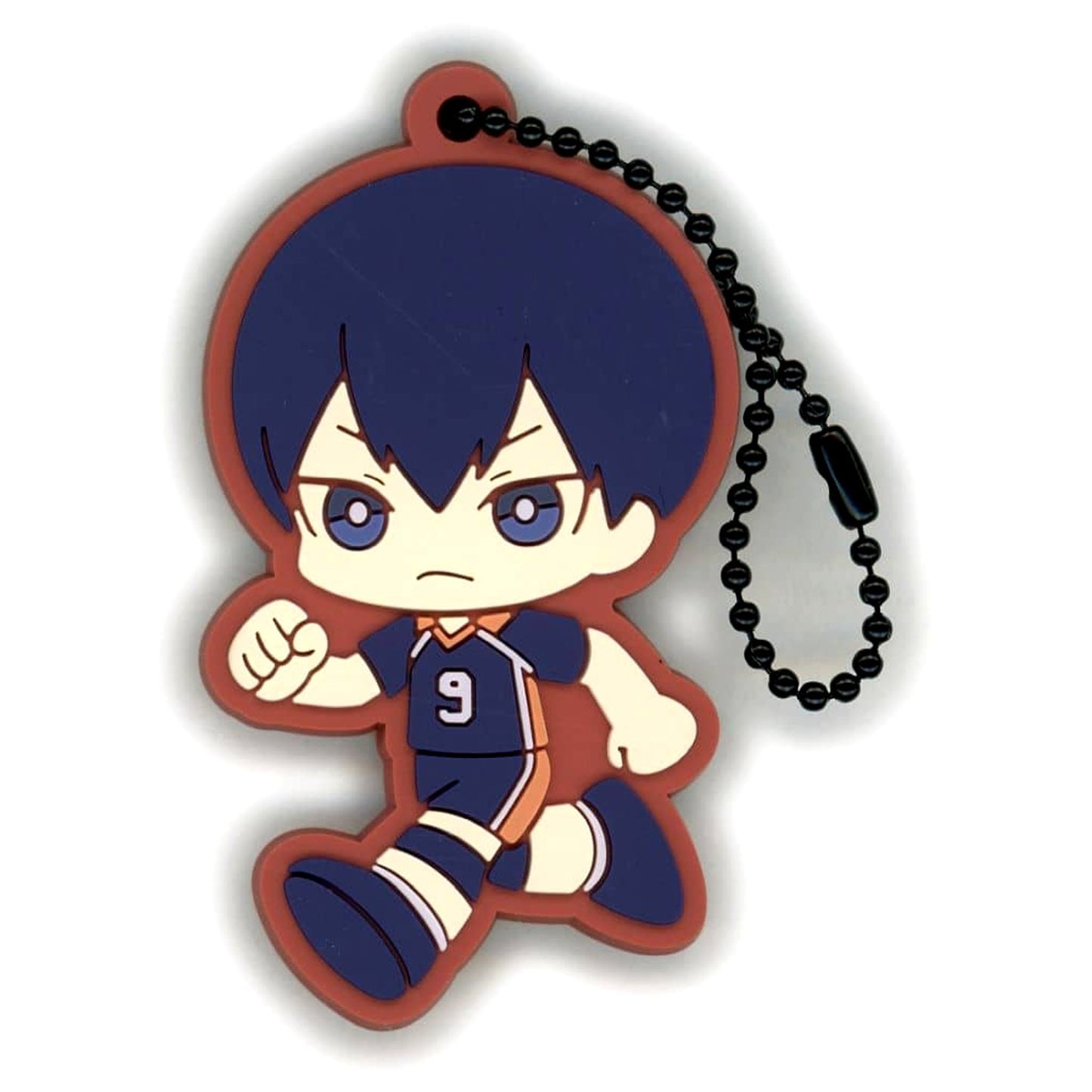 Haikyu!! Tobio Kageyama Ichiban Kuji Road to Nationals Rubber Charm Prize H [USED]