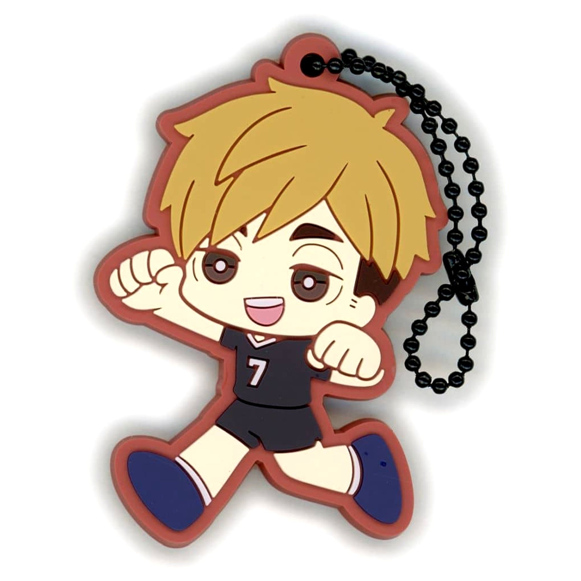 Haikyu!! Atsumu Miya Ichiban Kuji Road to Nationals Rubber Charm Prize H [USED]