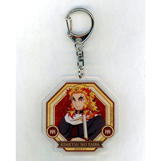 Kyojuro Rengoku Demon Slayer Non-scale Figure Acrylic Charm Aniplex Online Limited Purchase Bonus [USED]