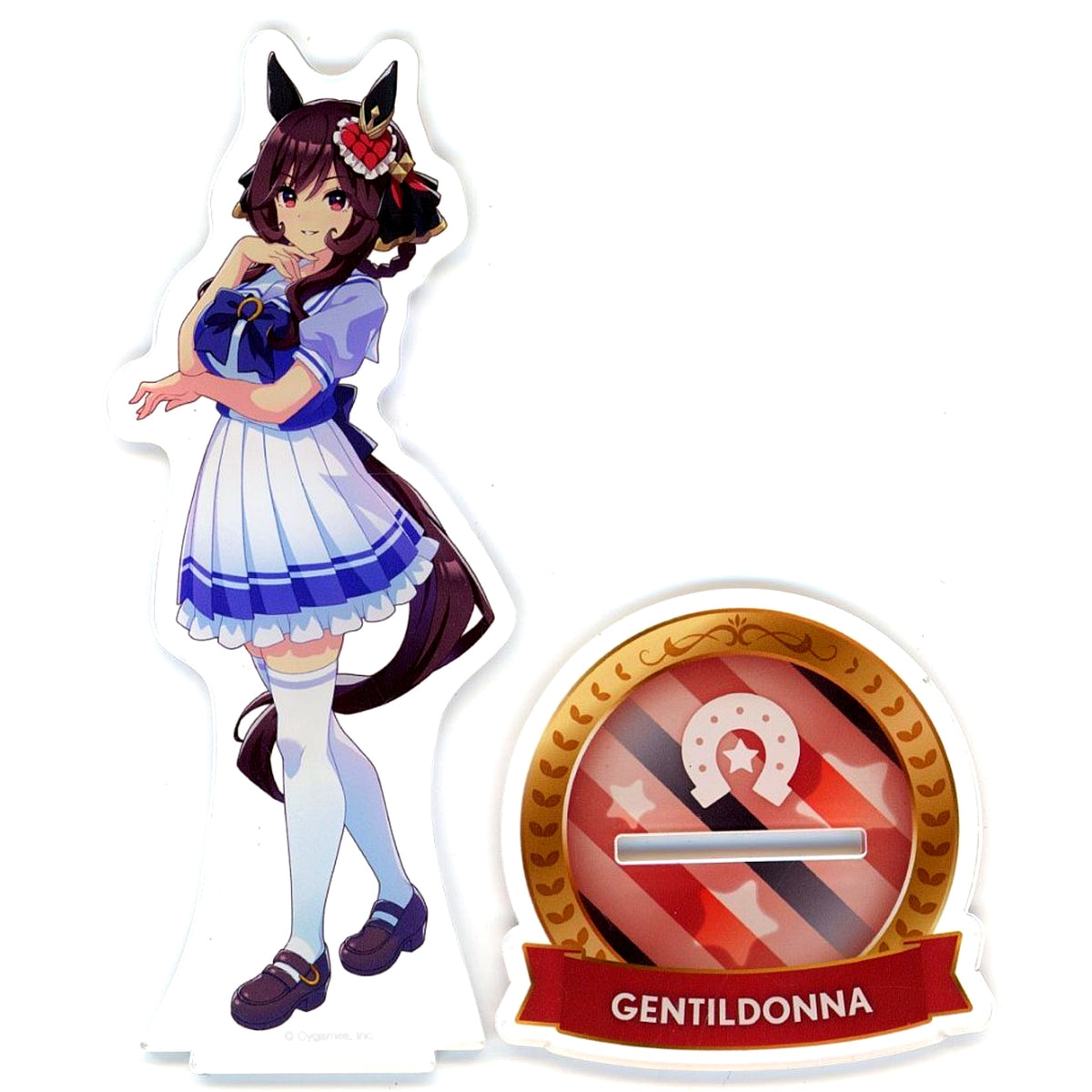 Gentildonna Uma Musume Pretty Derby Official Acrylic Stand School Uniform Ver. [USED]