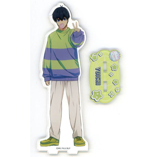 Yoichi Isagi Blue Lock x Collabo Cafe Honpo 2025 Retro Pop Cafe Life Size Acrylic Stand [USED]