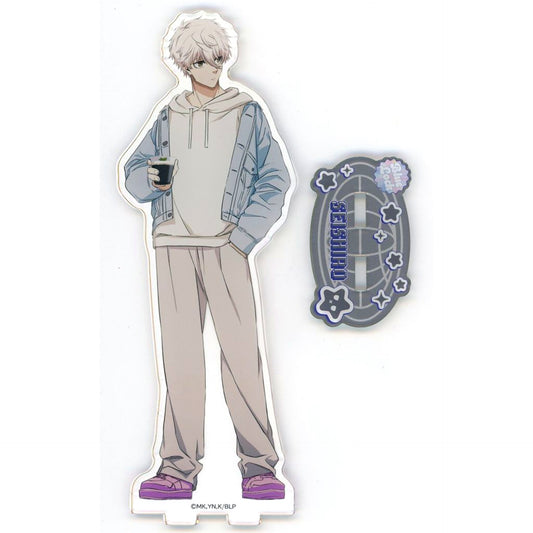Seishiro Nagi Blue Lock x Collabo Cafe Honpo 2025 Retro Pop Cafe Full-Body Acrylic Stand [USED]