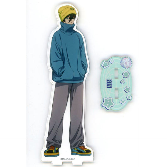 Rin Itoshi Life-size Acrylic Stand Blue Lock x Collabo Cafe Honpo 2025 Retro Pop Cafe [USED]