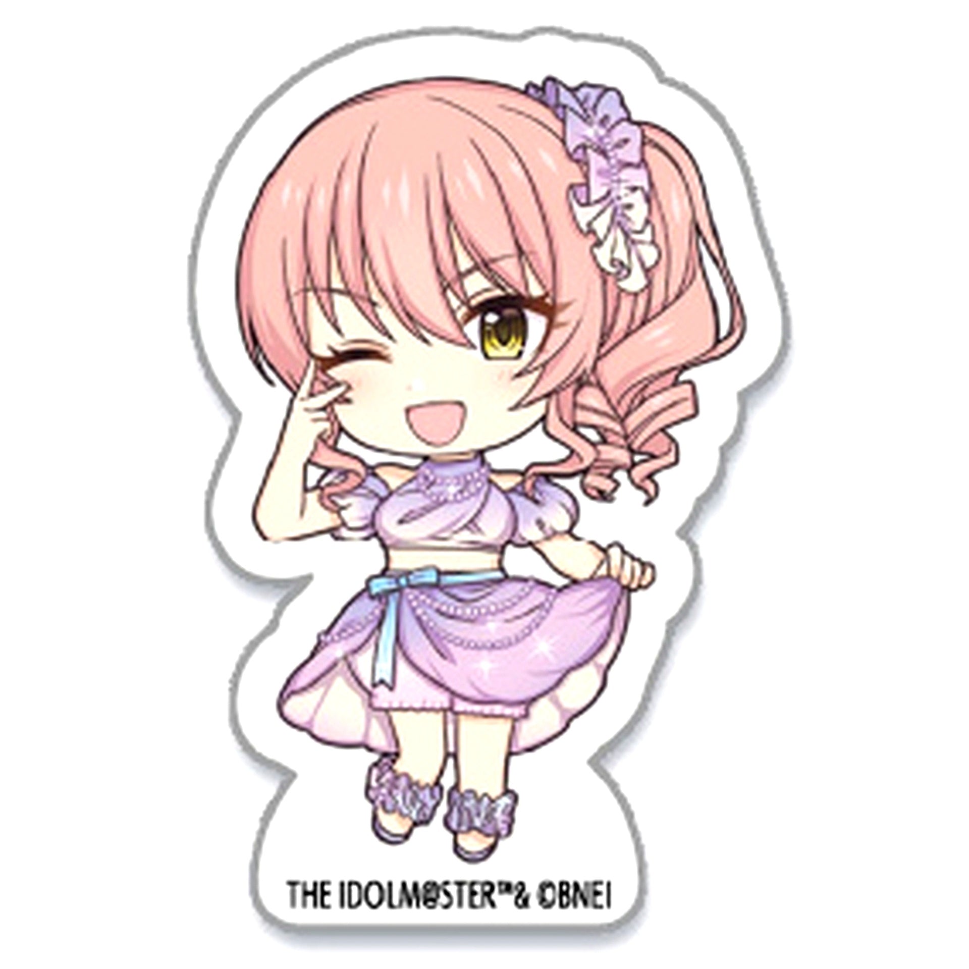 Mika Jogasaki The Idolmaster Cinderella Girls Mini Acrylic Block [USED]