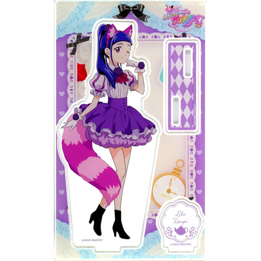 Riko Izayoi Mahoutsukai Precure!! MIRAI DAYS Acrylic Stand Karaoke no Tetsujin in Wonderland [USED]