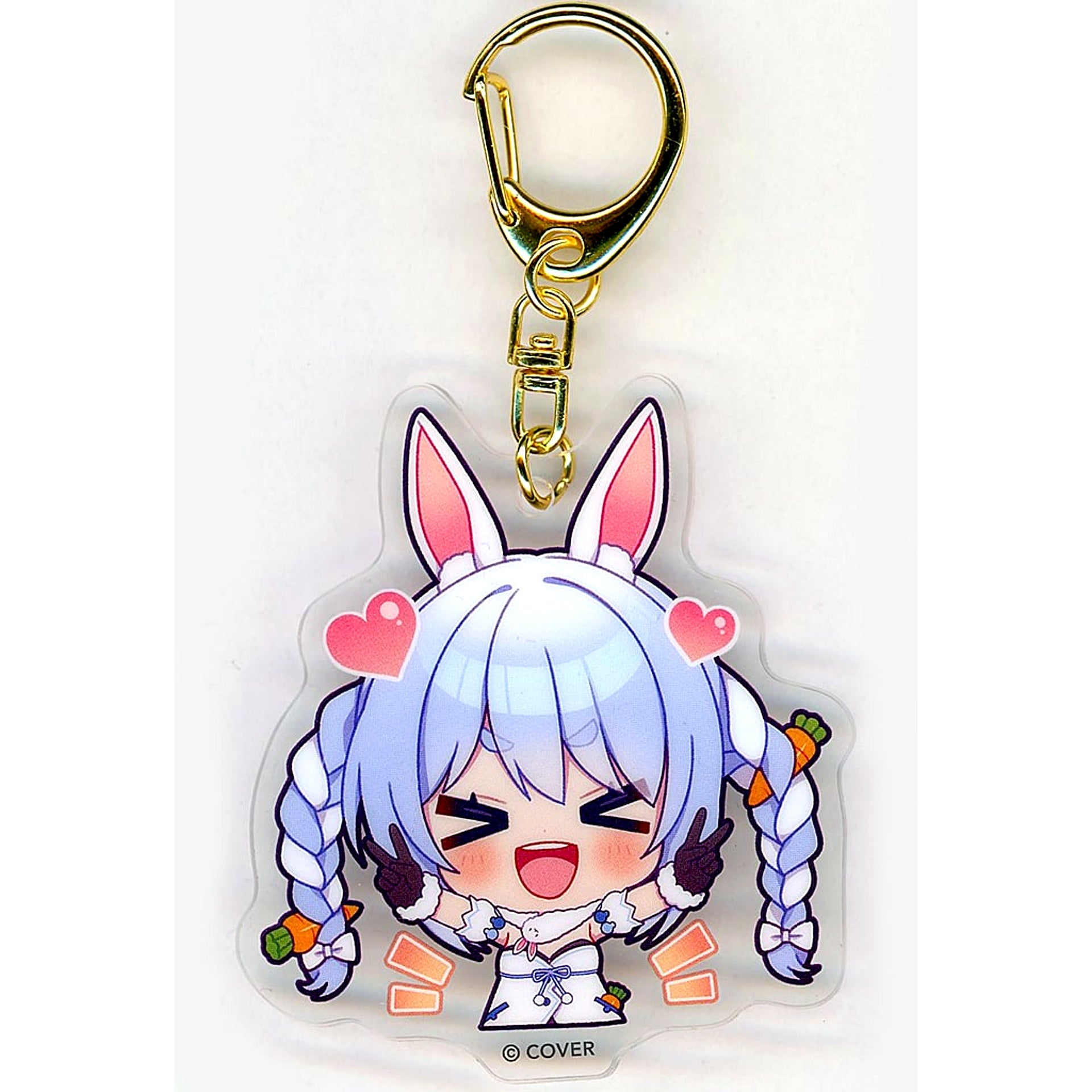 Usada Pekora Heart hololive Virtual YouTuber Birthday Celebration 2025 Random Charm Acrylic Keychain [USED]