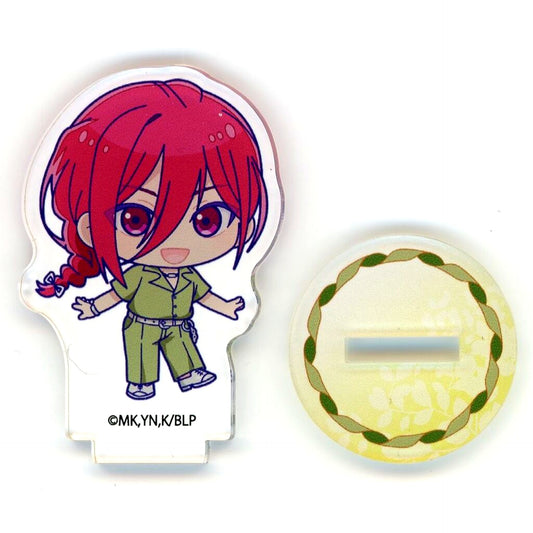 Hyoma Chigiri Mini Acrylic Stand White & Pistachio Ver. Blue Lock THE Chara SHOP [USED]