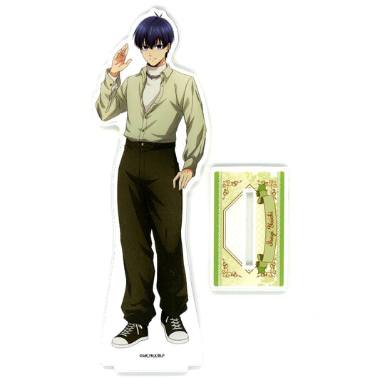 Yoichi Isagi Big Acrylic Stand White & Pistachio Ver. Blue Lock THE Chara SHOP [USED]