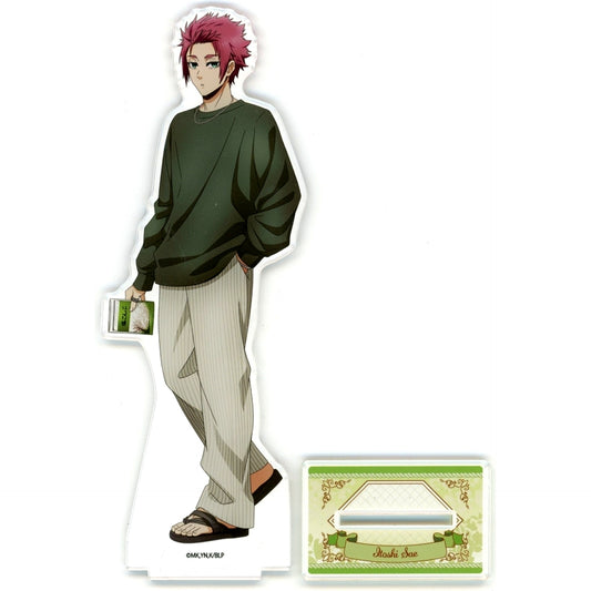 Sae Itoshi Big Acrylic Stand White & Pistachio Ver. Blue Lock THE Chara SHOP [USED]