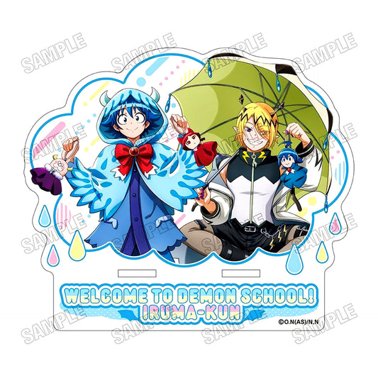 Group B. Illustration Acrylic Multi Stand Rainy Day Ver. Welcome to Demon School! Iruma-kun [USED]
