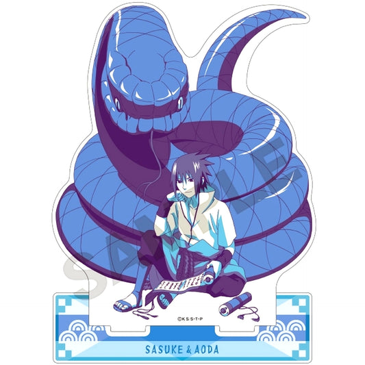 Sasuke Uchiha Rest ClaPalette Acrylic Stand Naruto Shippuden [USED]