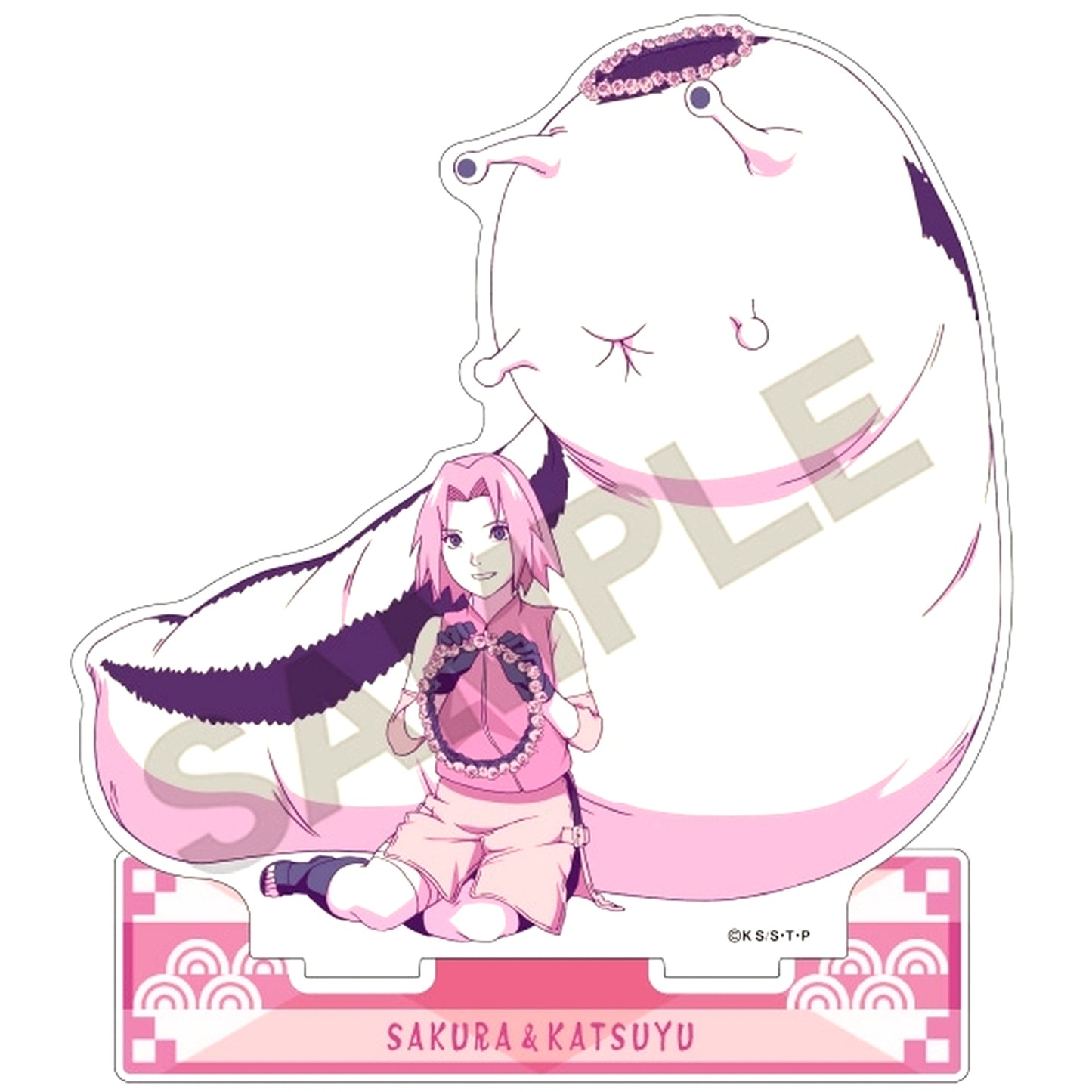 Sakura Haruno Rest ClaPalette Acrylic Stand Naruto Shippuden [USED]