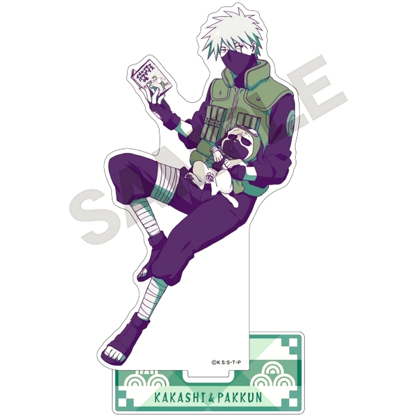 Kakashi Hatake Acrylic Stand Take a Break Kurapalette Naruto Shippuden [USED]