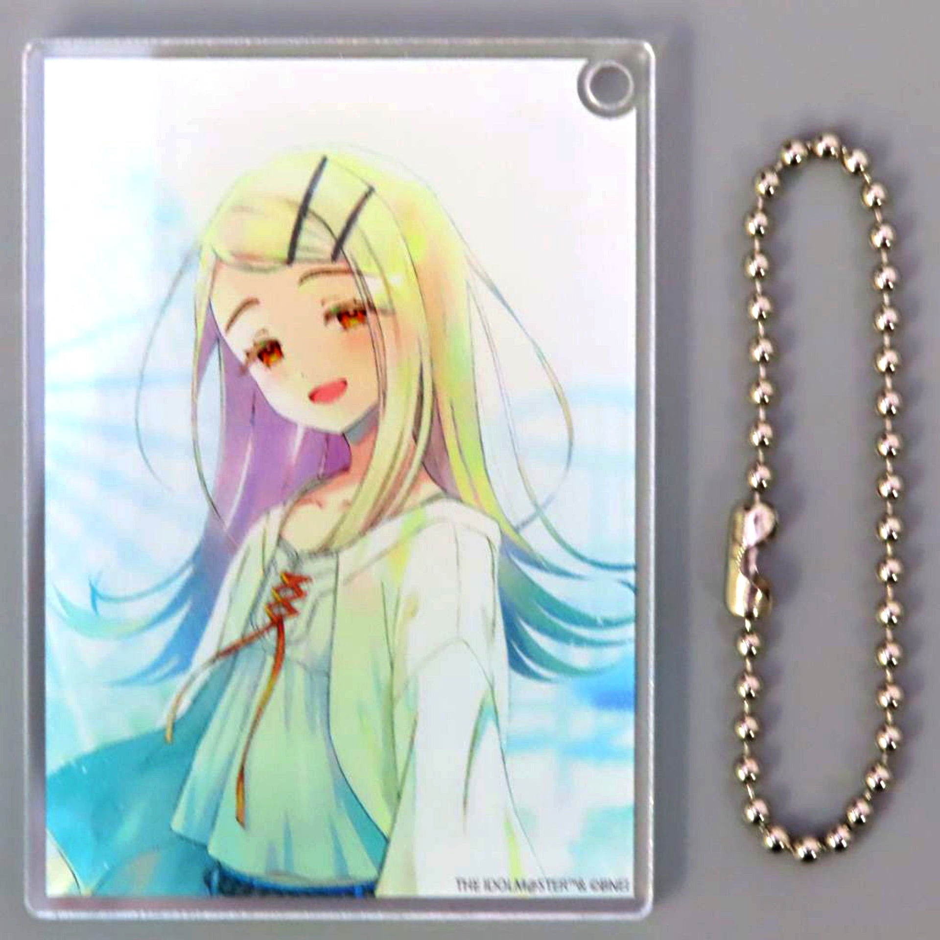 Hiro Shinosawa Gakuen Idolmaster Single Item Acrylic Keychain C106 Hiro Shinosawa Still Illustration Set [USED]