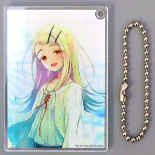 Hiro Shinosawa Gakuen Idolmaster Single Item Acrylic Keychain C106 Hiro Shinosawa Still Illustration Set [USED]