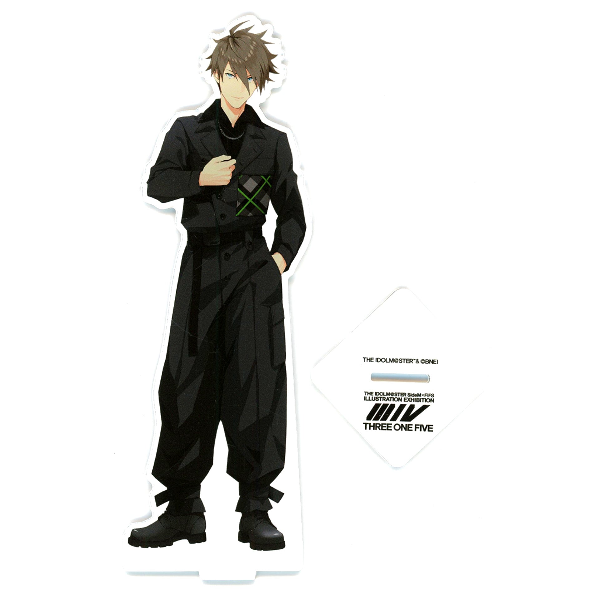 Hideo Akuno The Idolm@ster SideM x FiFS Illustration Exhibition Three One Five Vol.4 Acrylic Stand Full Body [USED]