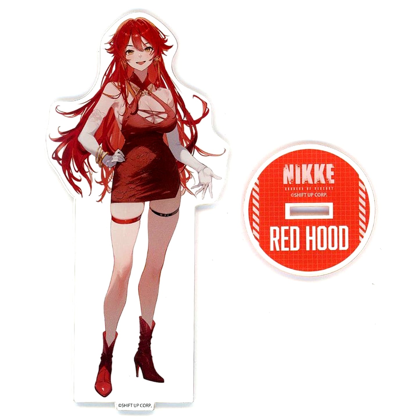 Red Hood GODDESS OF VICTORY: NIKKE TAITO STATION Collaboration Spring Colors Acrylic Stand Full Body Mail Order Limited [USED]