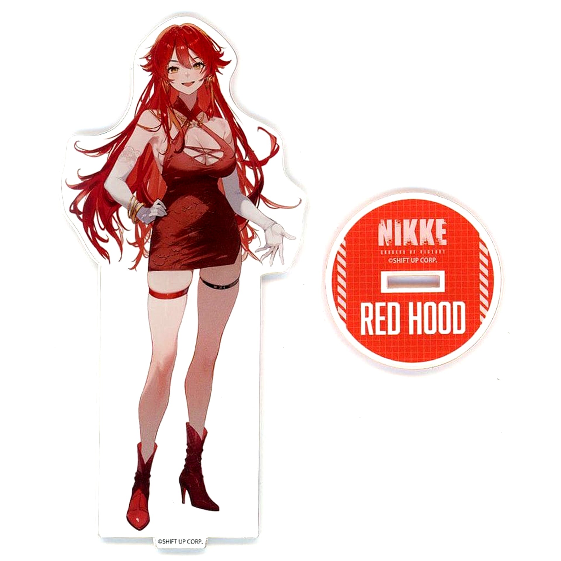 Red Hood GODDESS OF VICTORY: NIKKE TAITO STATION Collaboration Spring Colors Acrylic Stand Full Body Mail Order Limited [USED]