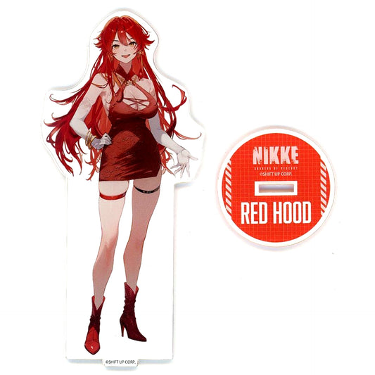 Red Hood GODDESS OF VICTORY: NIKKE TAITO STATION Collaboration Spring Colors Acrylic Stand Full Body Mail Order Limited [USED]