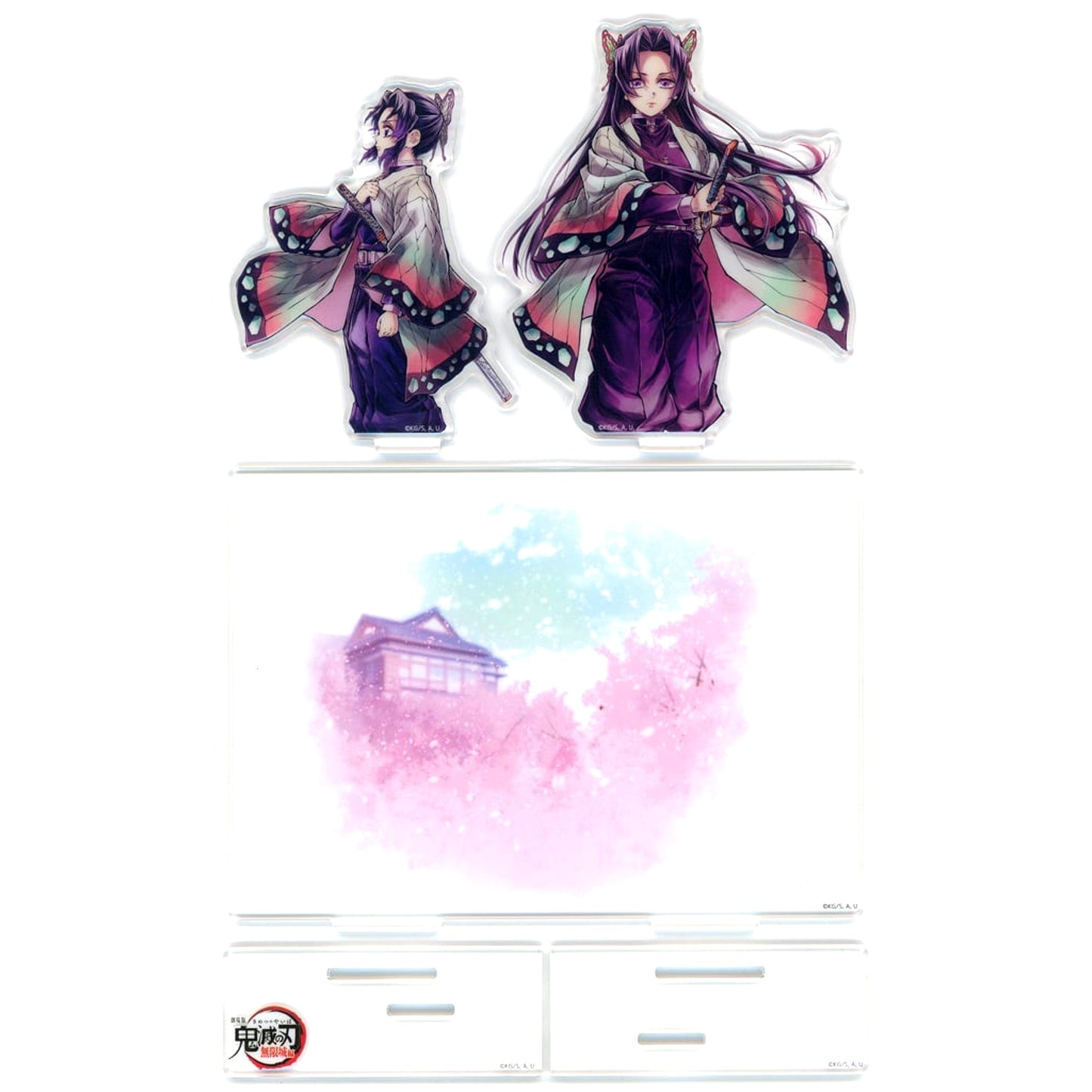 Shinobu Kocho & Kanae Kocho Tsunagu Acrylic Stand Kit Demon Slayer: Kimetsu no Yaiba the Movie: Infinity Castle Arc Shinobu and Kanae WEBSHOP Lottery Prize C C106 Goods [USED]