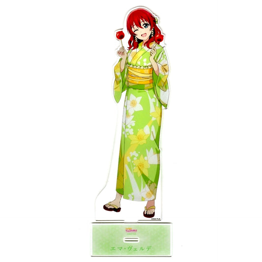 Emma Verde Illustration Ennichi Ver. Oversized Acrylic Stand Love Live! Nijigasaki High School Idol Club POP UP SHOP in AMNIBUS STORE [USED]