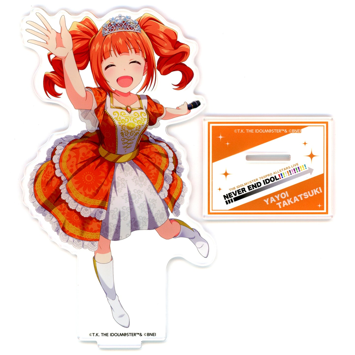 Yayoi Takatsuki Memorial Official Acrylic Stand Idolmaster 765Pro Allstars Live Never End Idol!!!!!!!!!!!!! [USED]