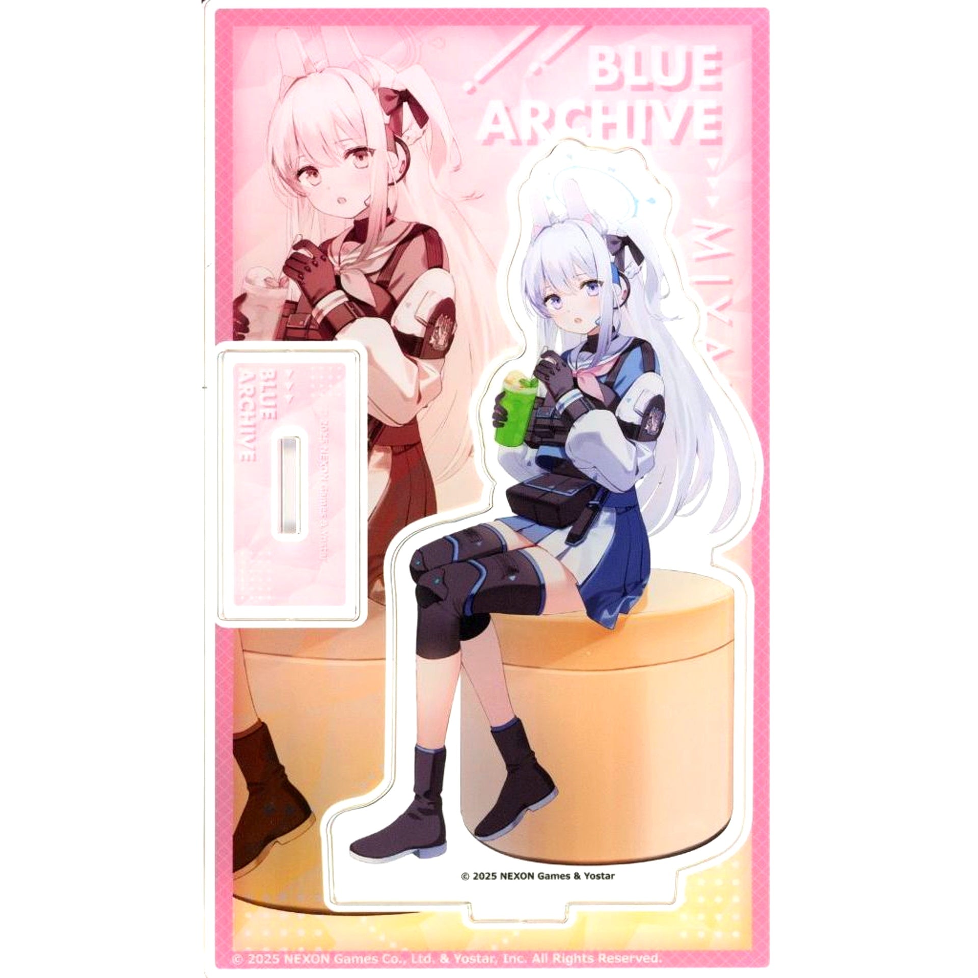 Miyako Tsukiyuki Blue Archive Acrylic Stand x Karaoke no Tetsujin [USED]