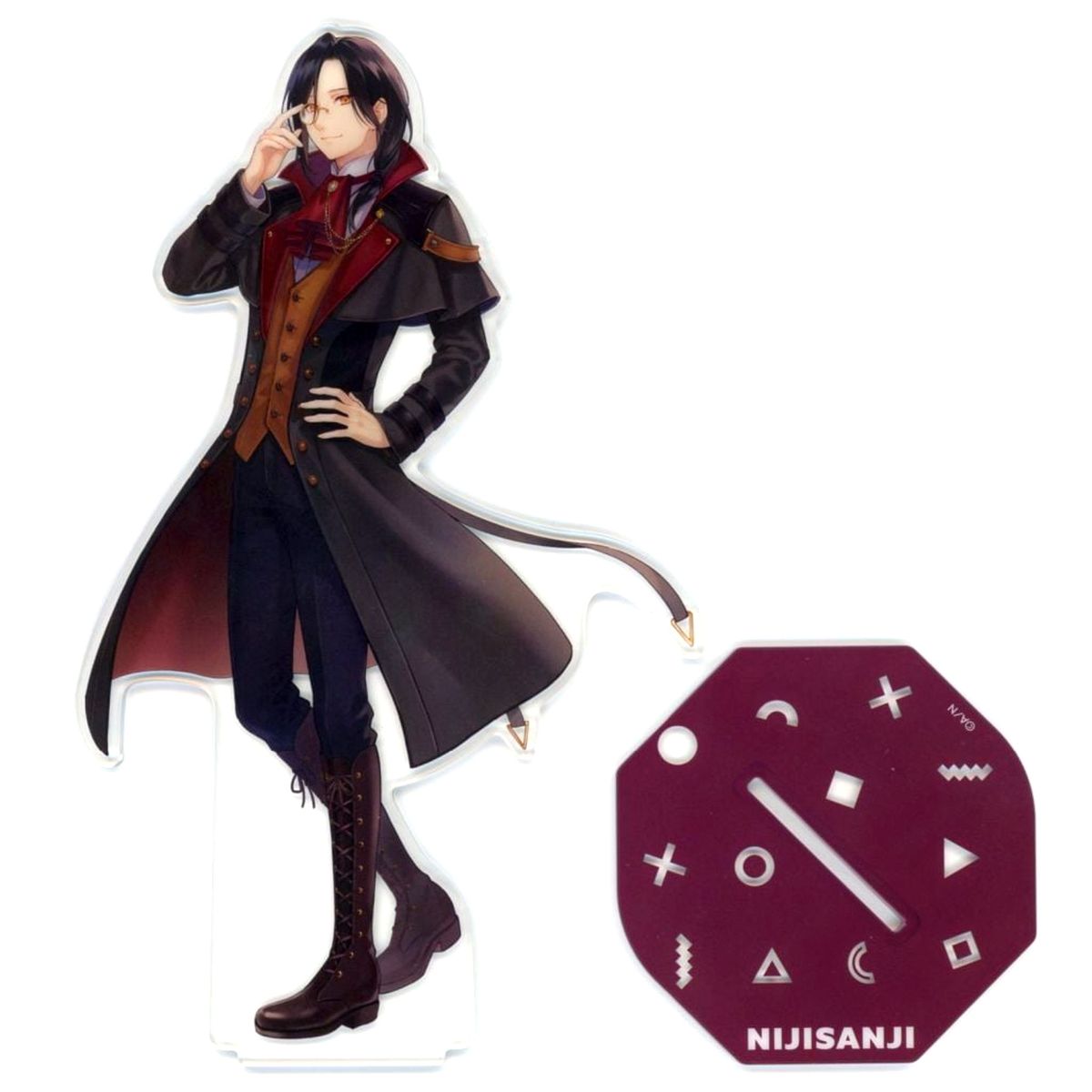 Shellin Burgundy Virtual YouTuber Nijisanji Acrylic Stand Standard Goods Vol.5 [USED]