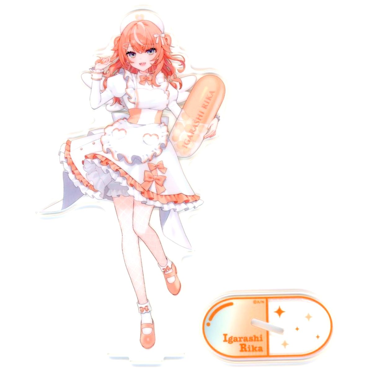 Igarashi Rika Acrylic Stand Virtual YouTuber Nijisanji Angel Medicine [USED]