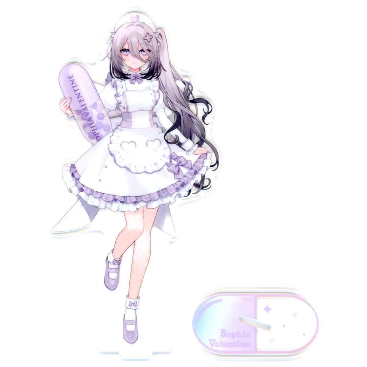 Sophia Valentine Acrylic Stand Virtual YouTuber Nijisanji Angel Medicine [USED]