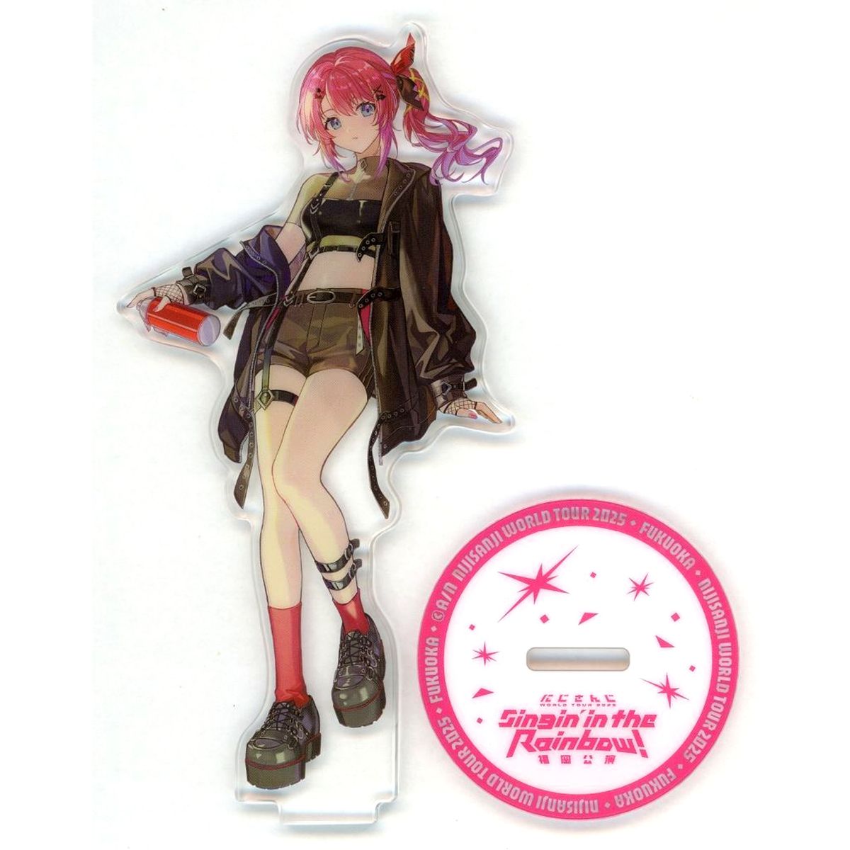 Kuramochi Meruto Virtual YouTuber Nijisanji Acrylic Stand NIJISANJI WORLD TOUR 2025 Singin' in the Rainbow! Fukuoka Performance [USED]