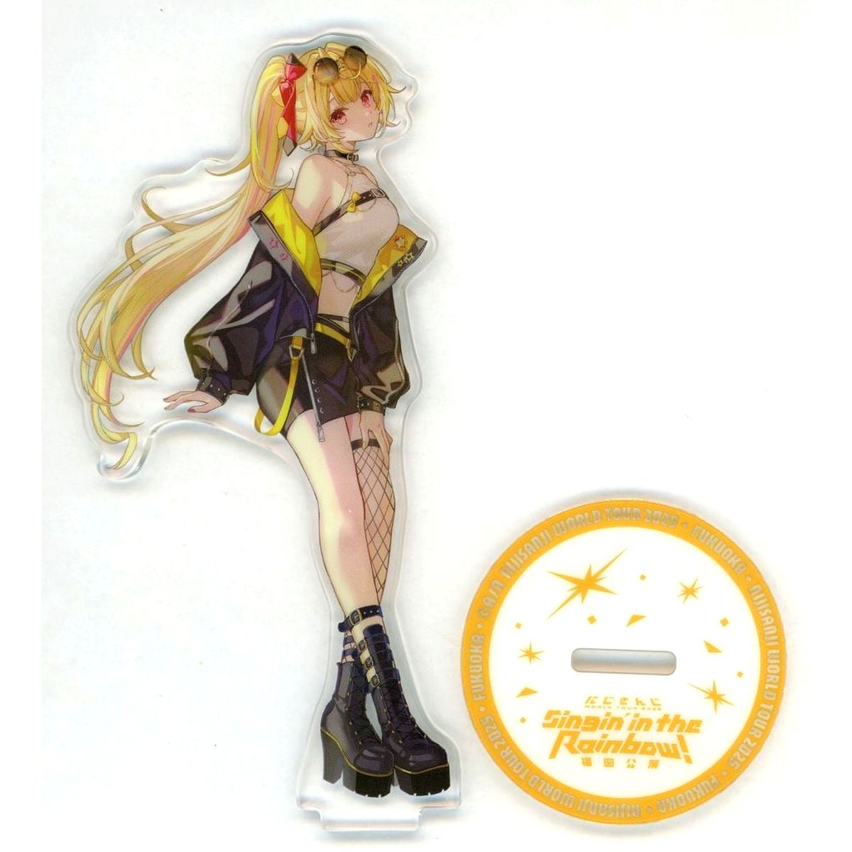 Hoshikawa Sara Virtual YouTuber Nijisanji Acrylic Stand NIJISANJI WORLD TOUR 2025 Singin' in the Rainbow! Fukuoka Performance [USED]