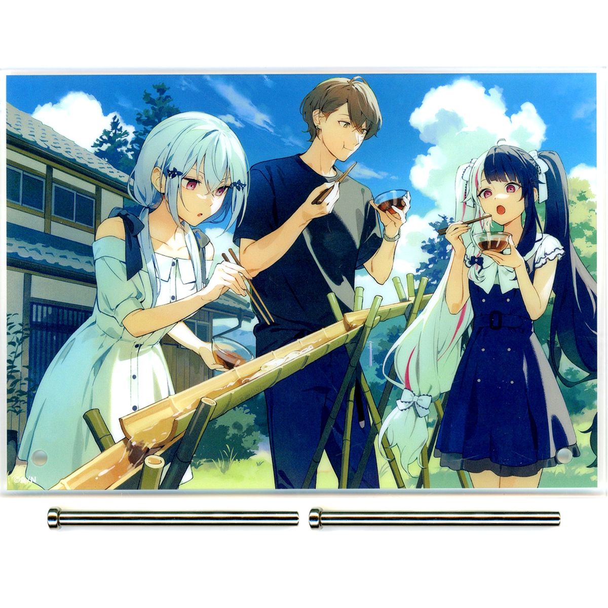 SMC Group Acrylic Panel Virtual YouTuber Nijisanji Achi Achi NIJISANJI [USED]