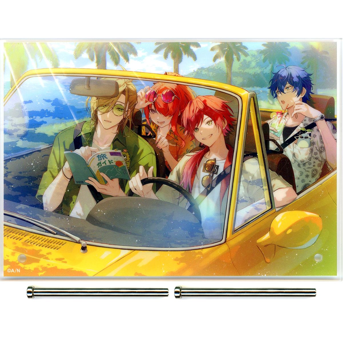 Eden Group Acrylic Panel Virtual YouTuber Nijisanji Achi Achi Nijisanji [USED]
