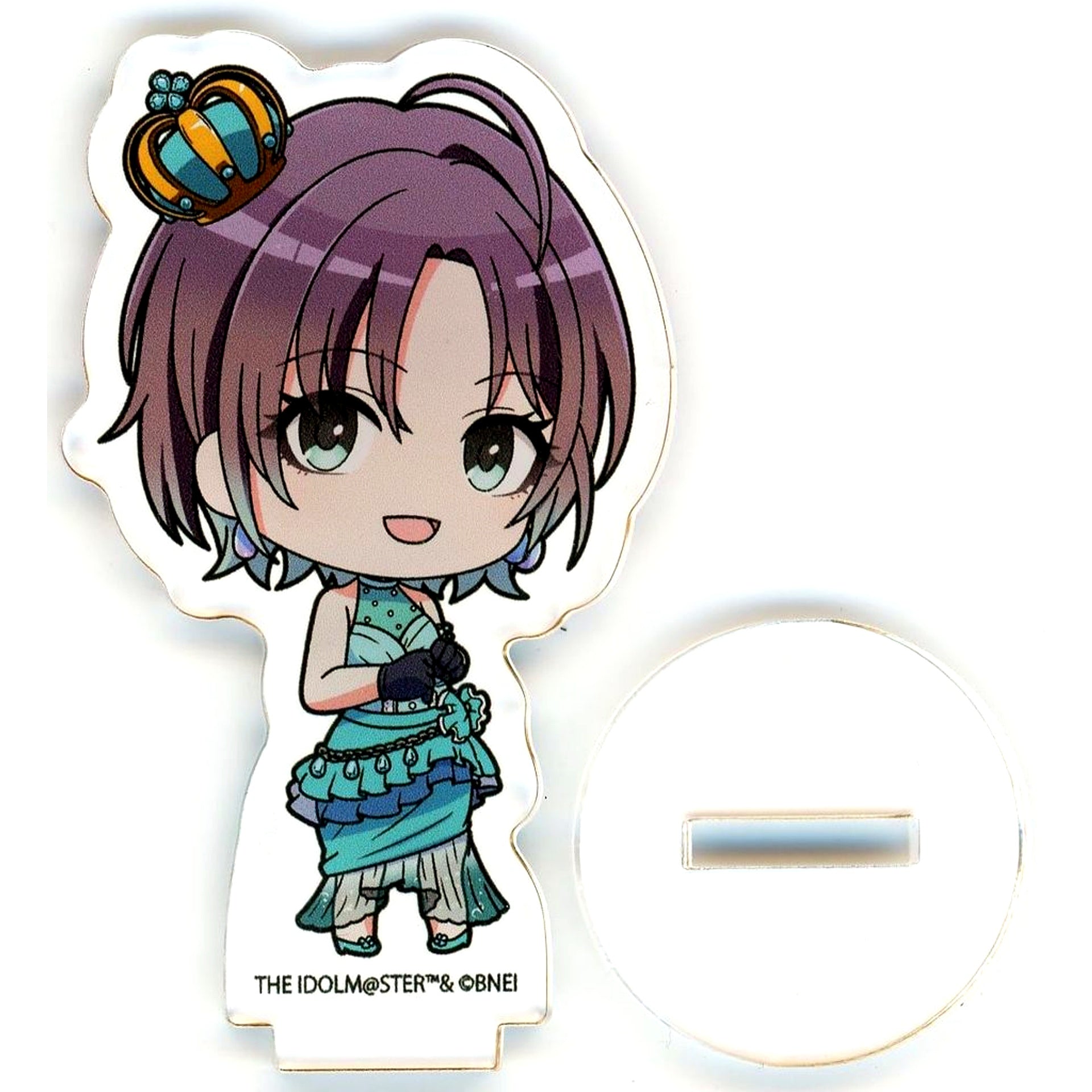 Toru Asakura 02 Jewel Mermaid Ver. Mini Character Illustration The Idolmaster Shiny Colors Goods Fair in Gamers Jewel Mermaid Acrylic Petit Stand [USED]