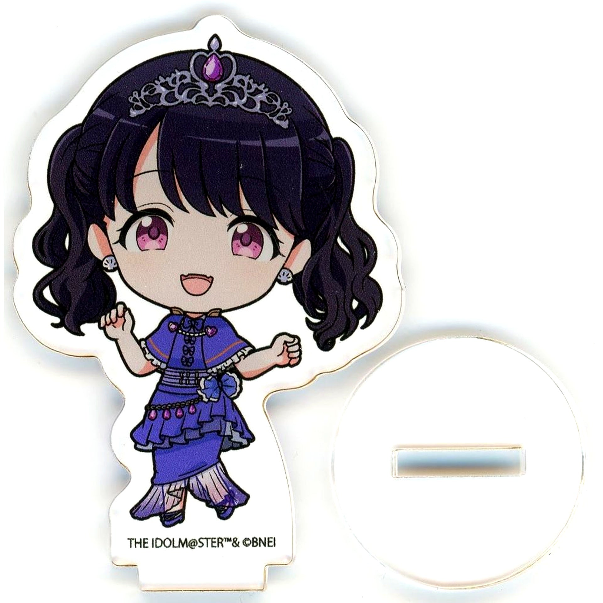 Koito Fukumaru 02 Jewel Mermaid Ver. Mini Character Illustration The Idolmaster Shiny Colors Goods Fair in Gamers Jewel Mermaid Acrylic Petit Stand [USED]