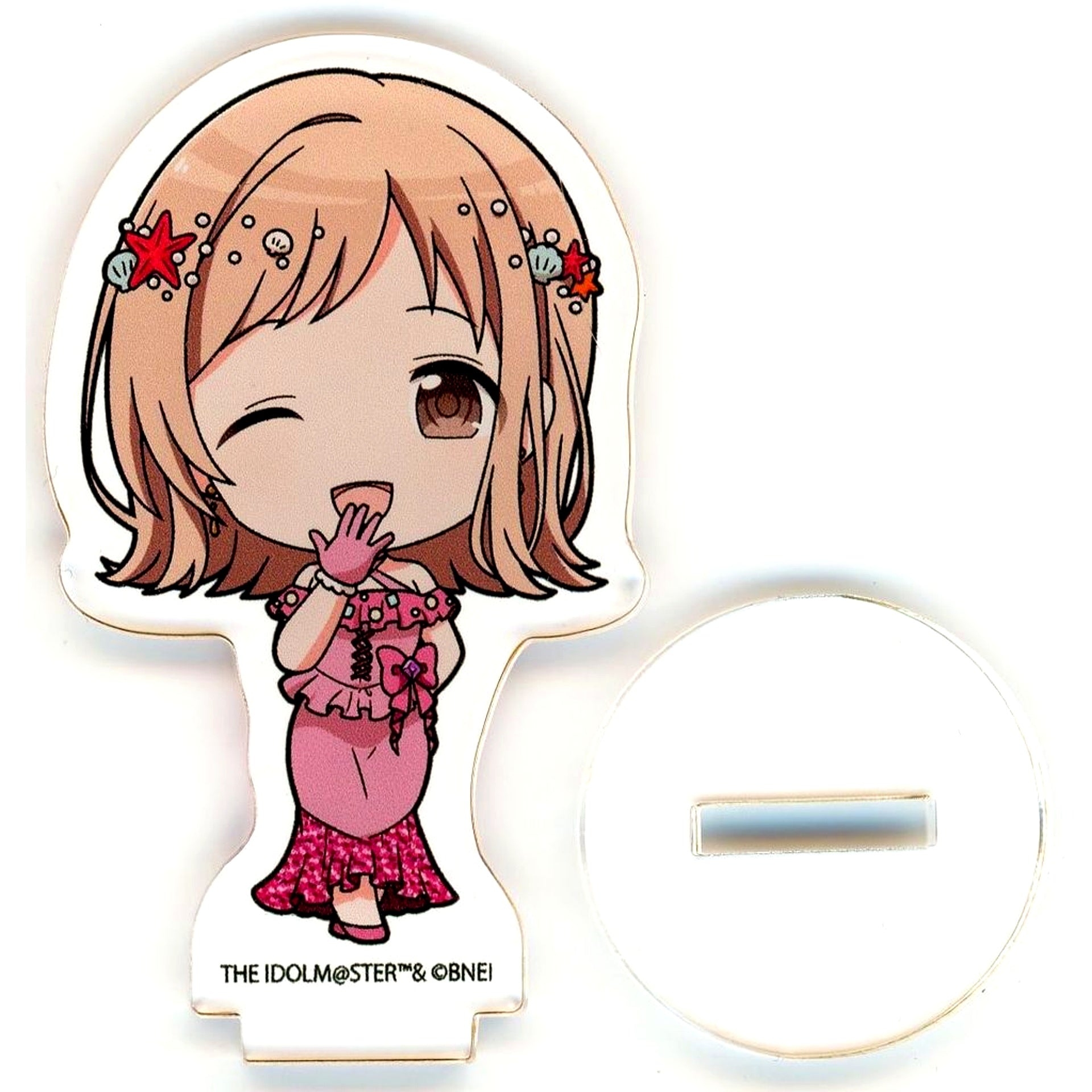 Mano Sakuragi 02 Jewel Mermaid Ver. Mini Character Illustration The Idolmaster Shiny Colors Goods Fair in Gamers Jewel Mermaid Acrylic Petit Stand [USED]