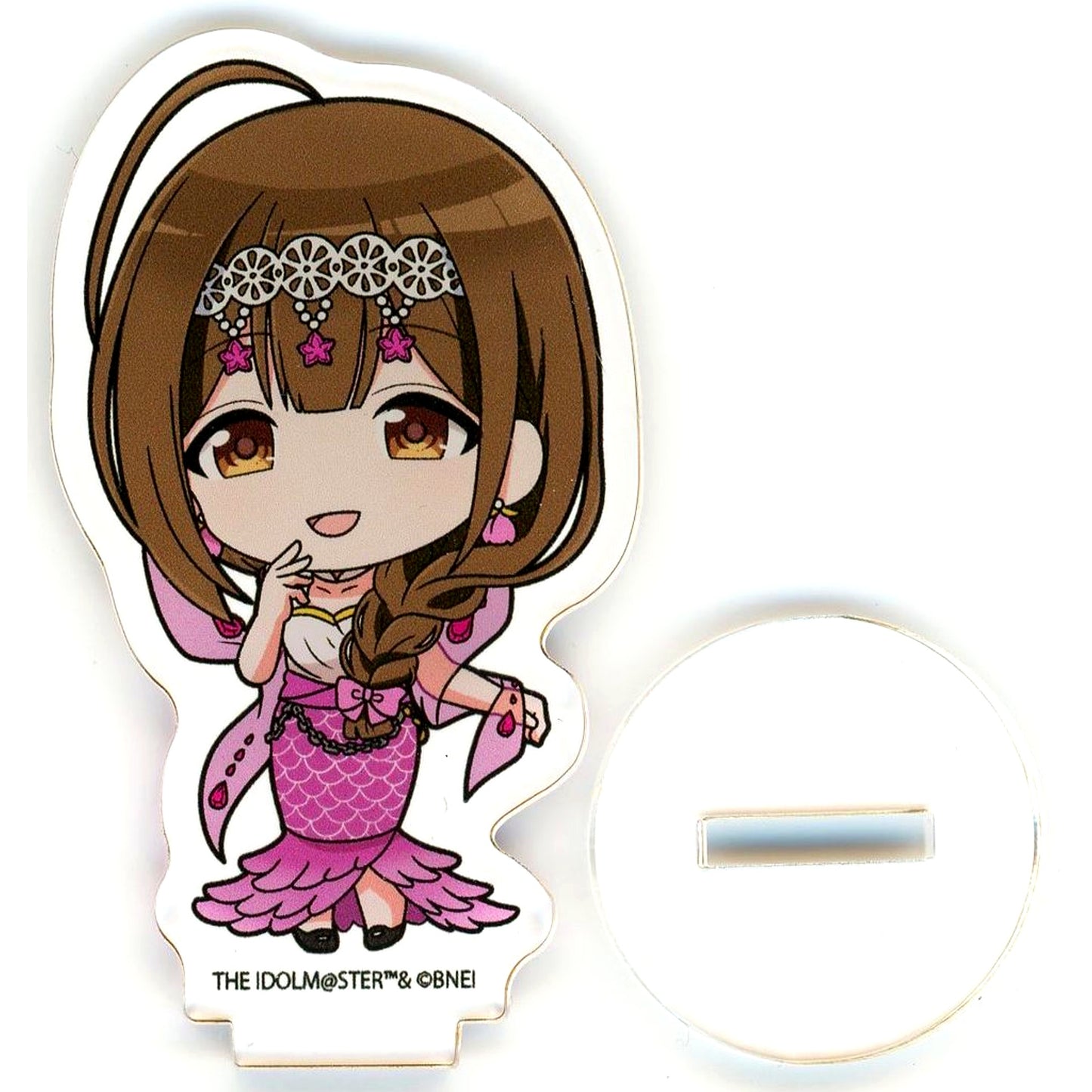 Chiyuki Kuwayama 02 Jewel Mermaid Ver. Mini Character Illustration The Idolmaster Shiny Colors Goods Fair in Gamers Jewel Mermaid Acrylic Petit Stand [USED]