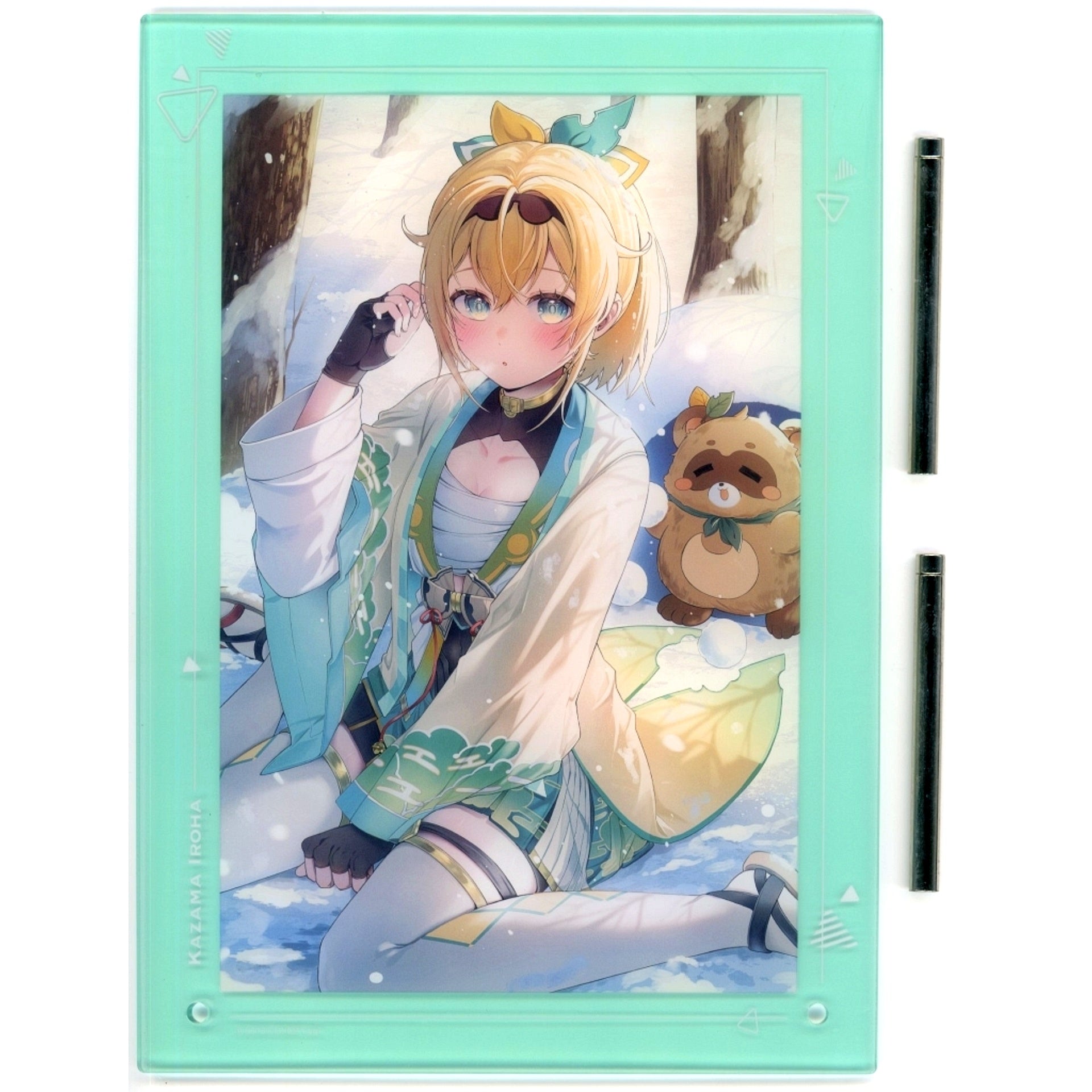 Kazama Iroha Acrylic Panel Virtual YouTuber Hololive Kazama Iroha Art Selection [USED]
