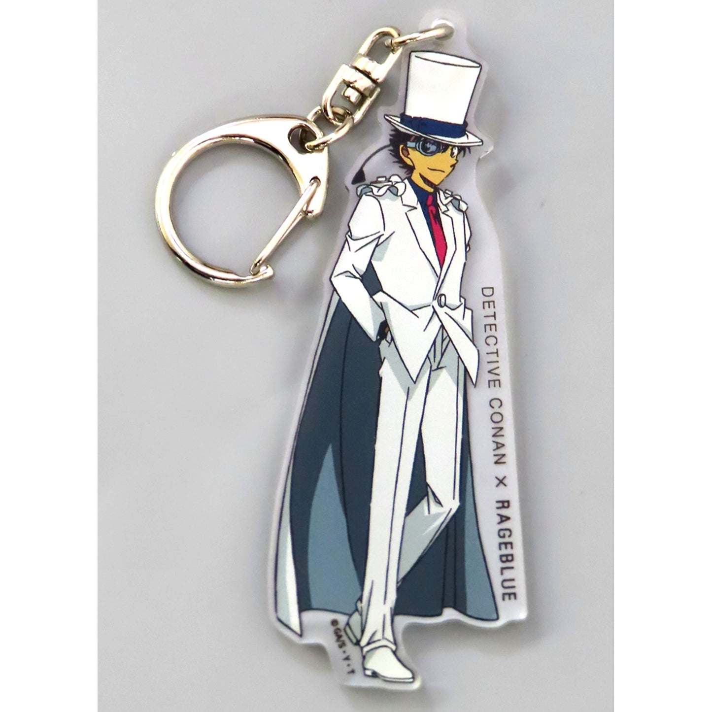 Kaito Kid Acrylic Keychain Detective Conan x RAGEBLUE [USED]