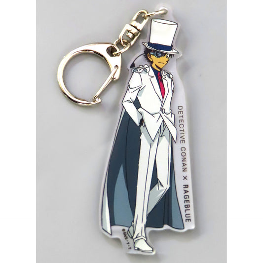 Kaito Kid Acrylic Keychain Detective Conan x RAGEBLUE [USED]