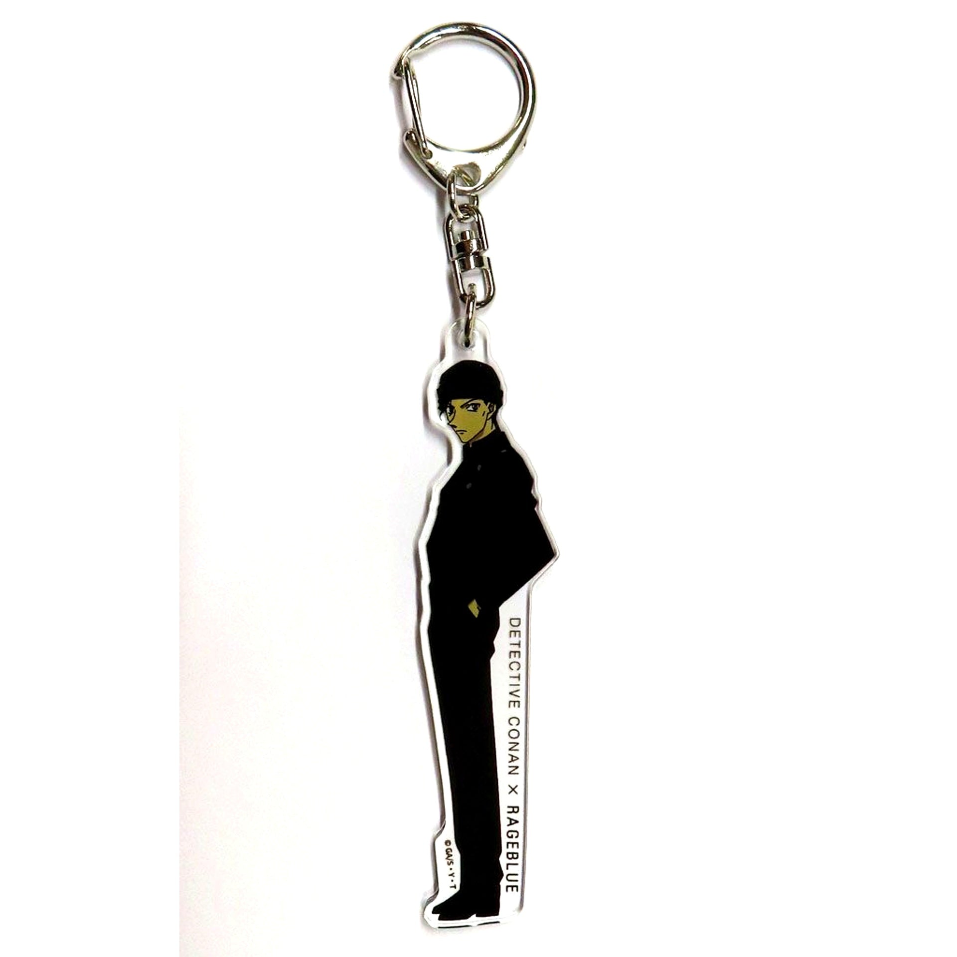 Shuichi Akai Detective Conan Acrylic Keychain Detective Conan x RAGEBLUE [USED]