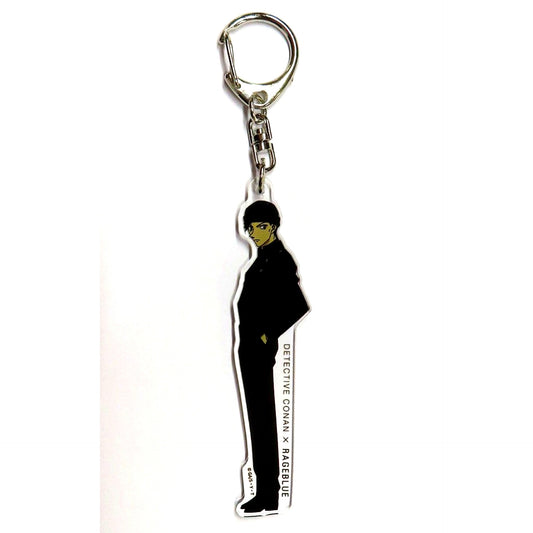 Shuichi Akai Detective Conan Acrylic Keychain Detective Conan x RAGEBLUE [USED]
