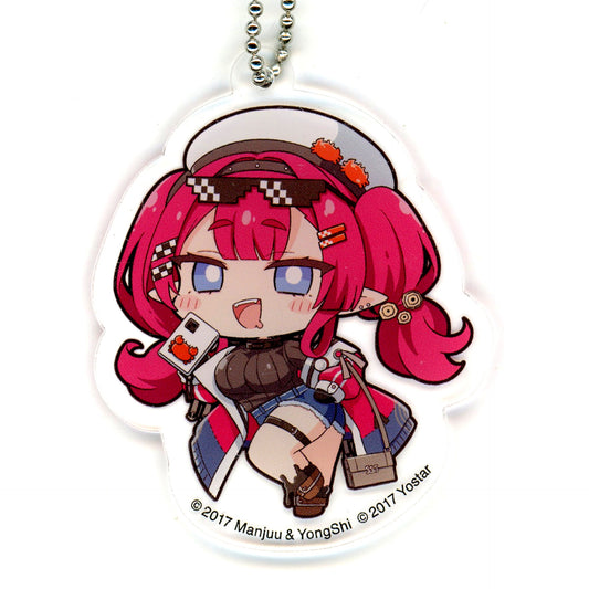 Portsmouth Adventure Azur Lane AzuTabi in Hokkaido Deformed Acrylic Keychain [USED]