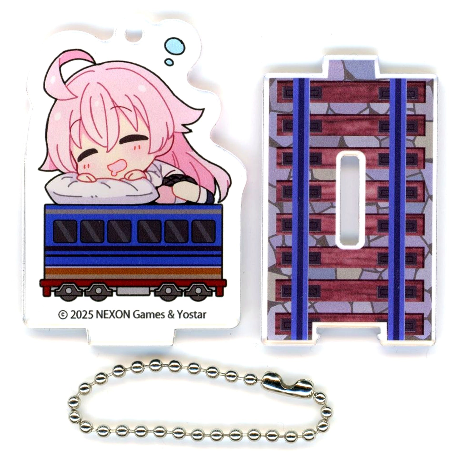 Hoshino Takanashi Blue Archive 4.5th Anniversary Connecting Choinori Acrylic Keychain A [USED]