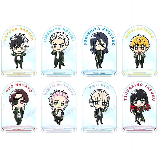 Set of 8 WIND BREAKER Trading Chibi Character Acrylic Stand [USED]