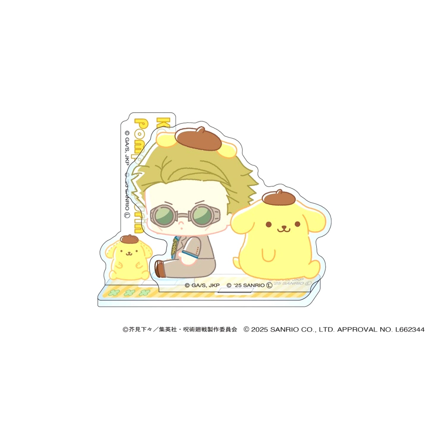 Kento Nanami x Pompompurin 2025 Ver. Acrylic Stand Jujutsu Kaisen x Sanrio Characters [USED]