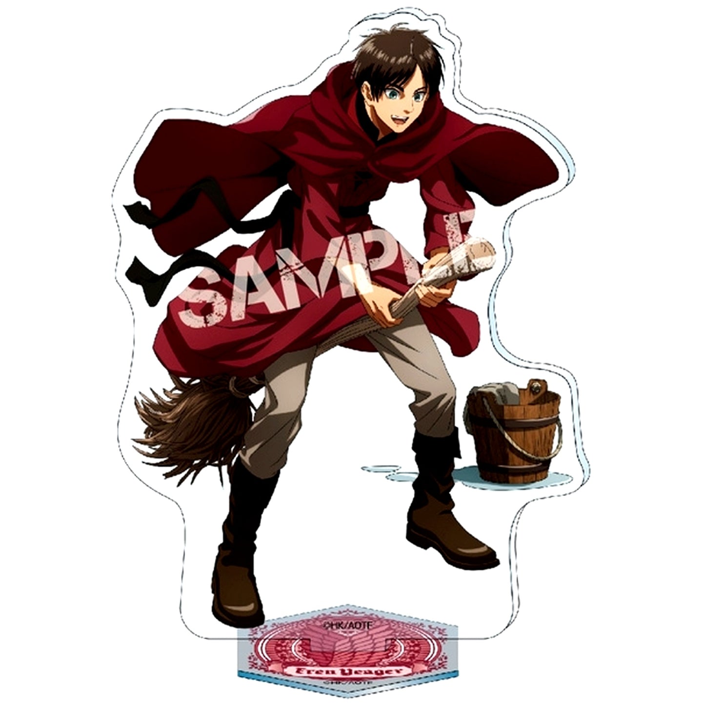 Eren Yeager Attack on Titan Wizard style Acrylic Stand [USED]